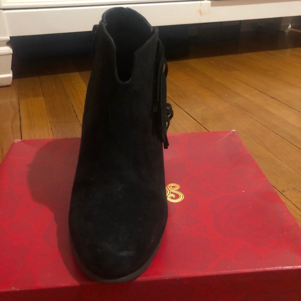Black Suede booties